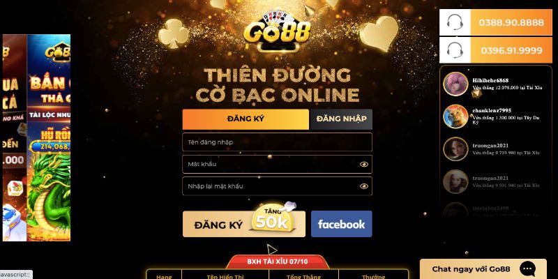 Trung tâm hỗ trợ của GO88 hoạt động không nghỉ
