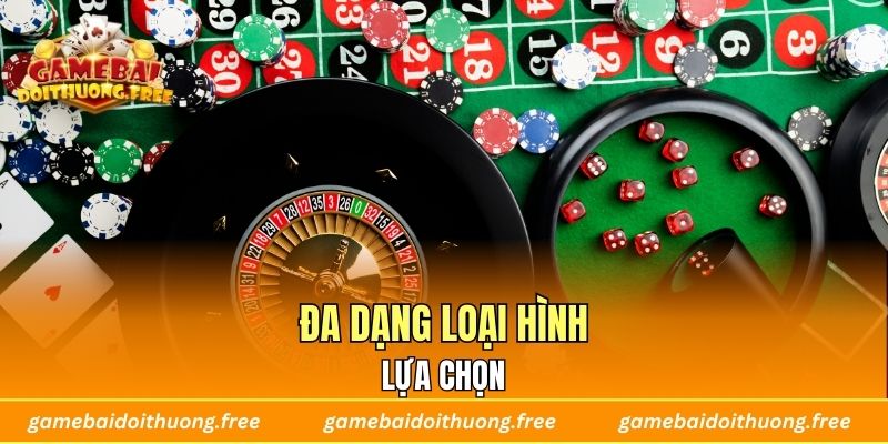Đa dạng loại hình lựa chọn