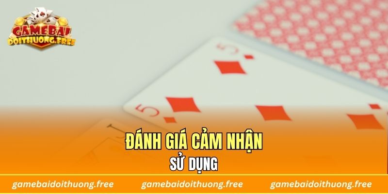 Đánh giá cảm nhận sử dụng