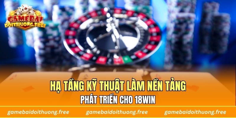 Hạ tầng kỹ thuật làm nền tảng phát triển cho 18WIN